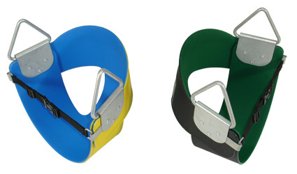 工字鋼片雙色塑膠座椅(坐椅)組合尼龍插扣帶組